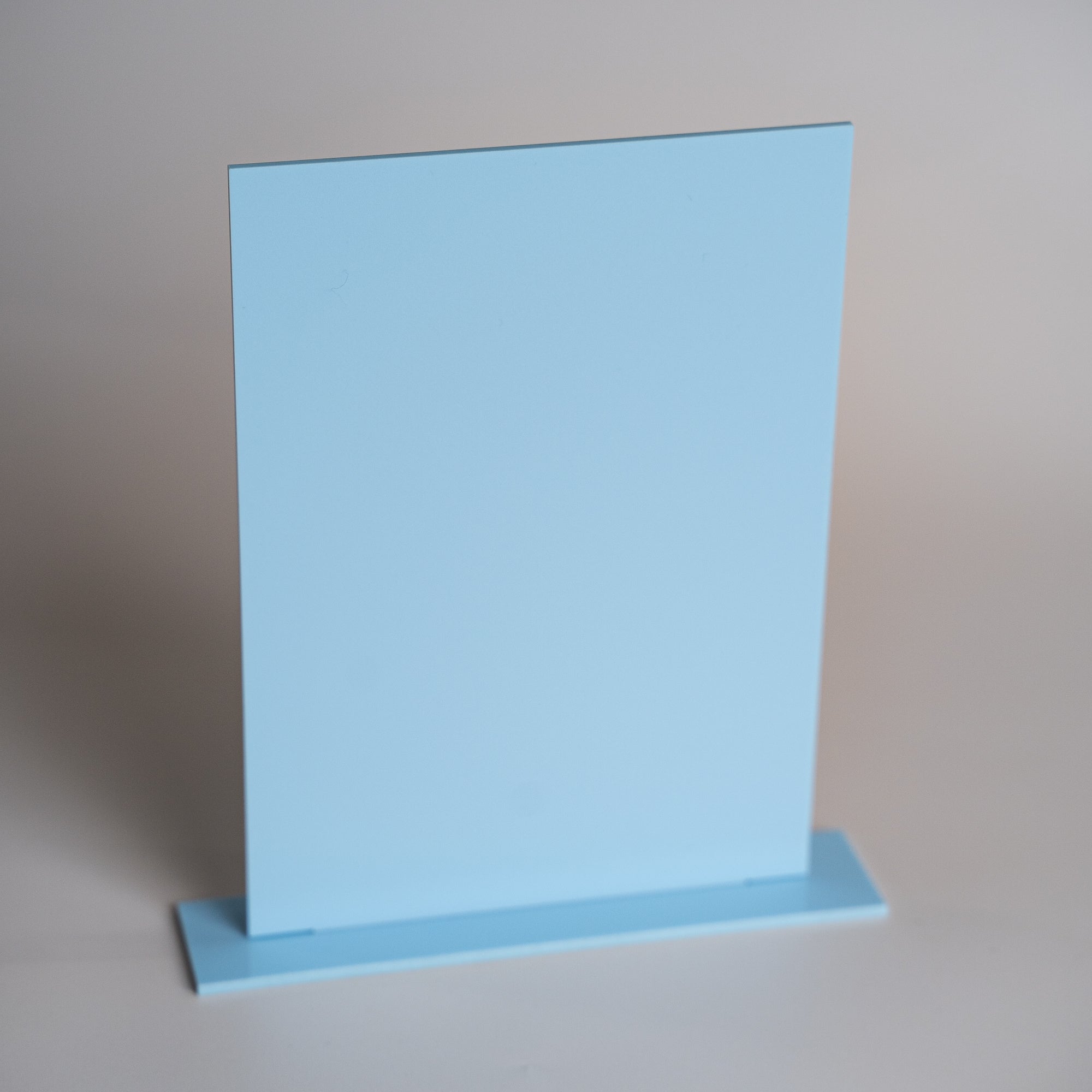 Rectangle Acrylic Sign & Stand Combo