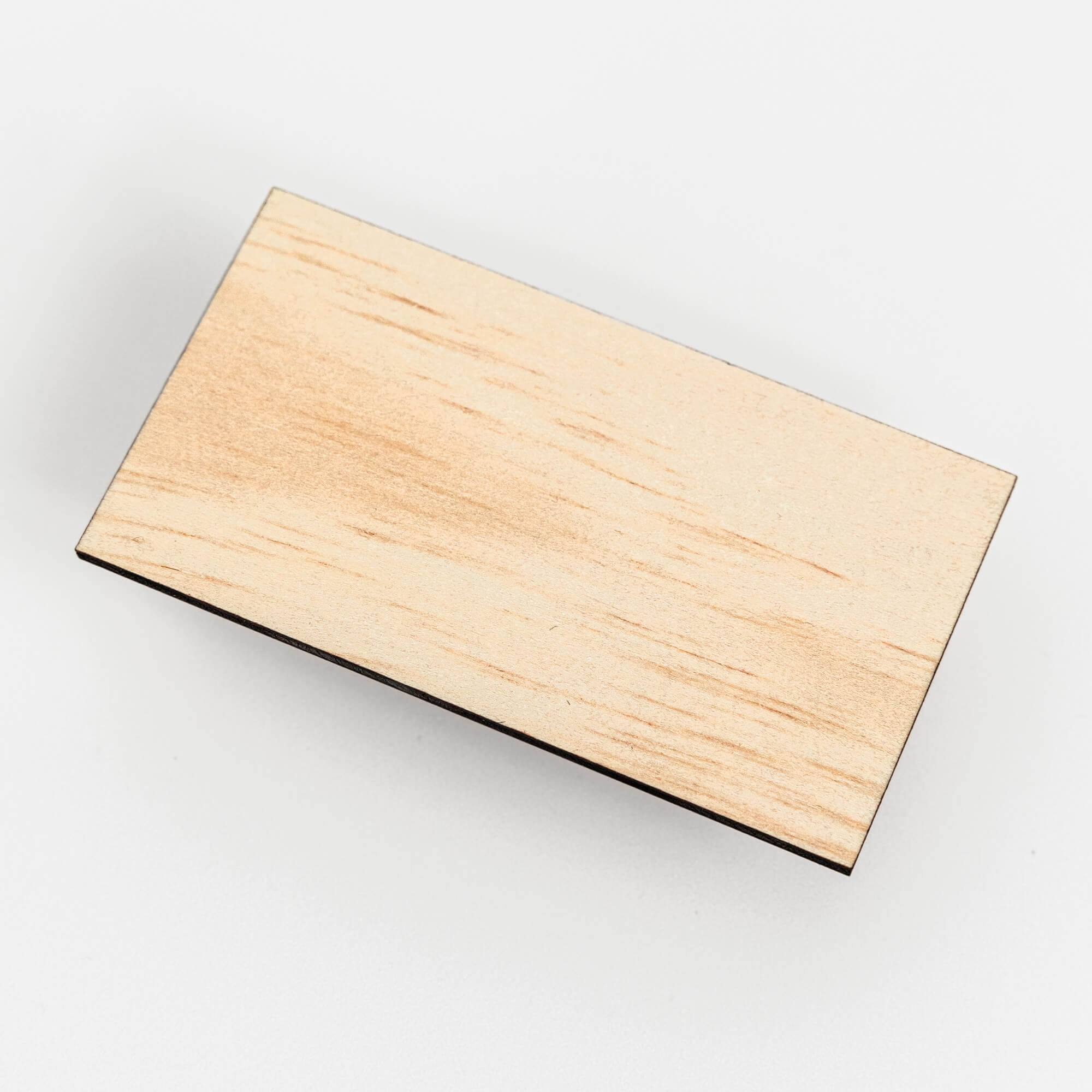 Rectangle Timber Place Card