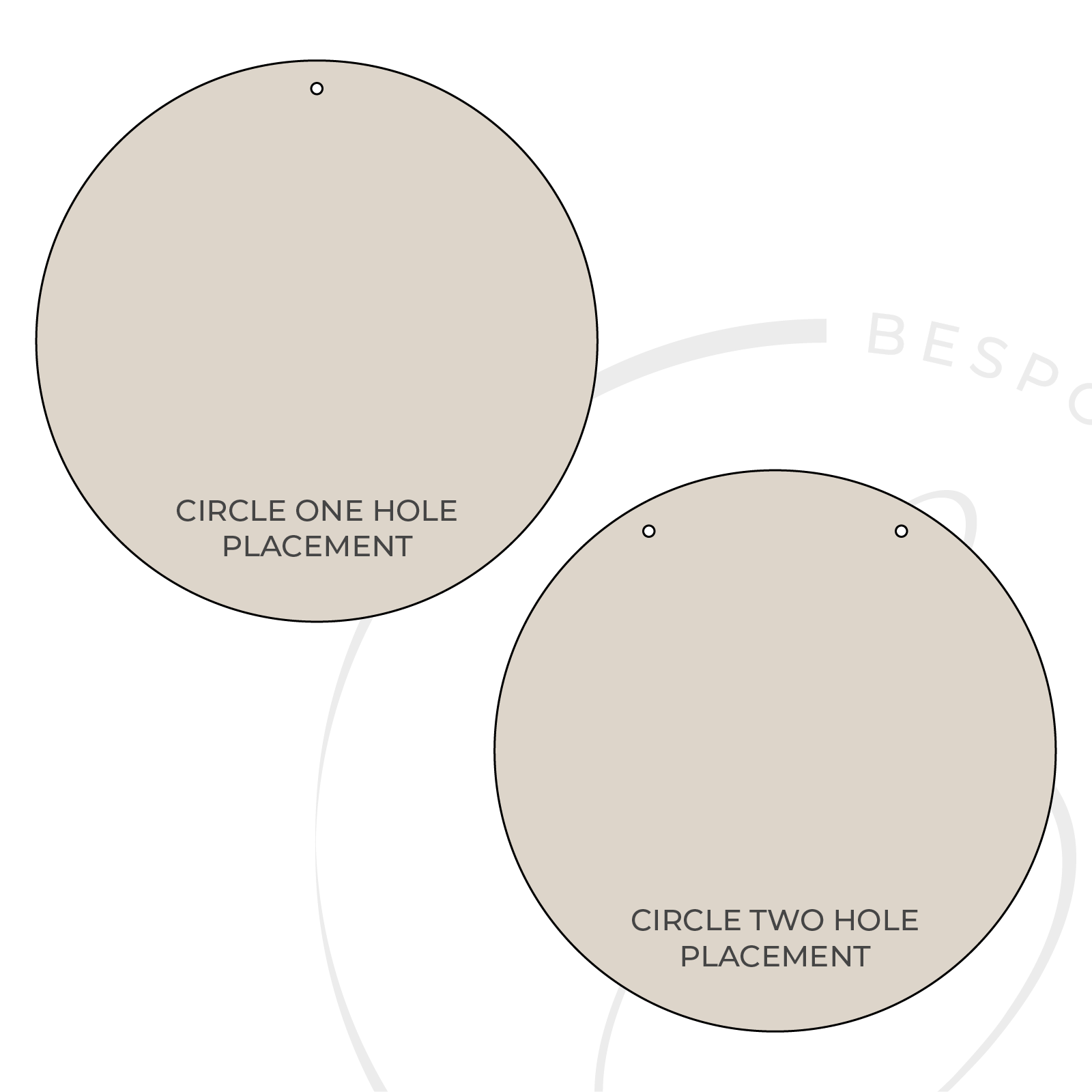 50mm Acrylic Circle