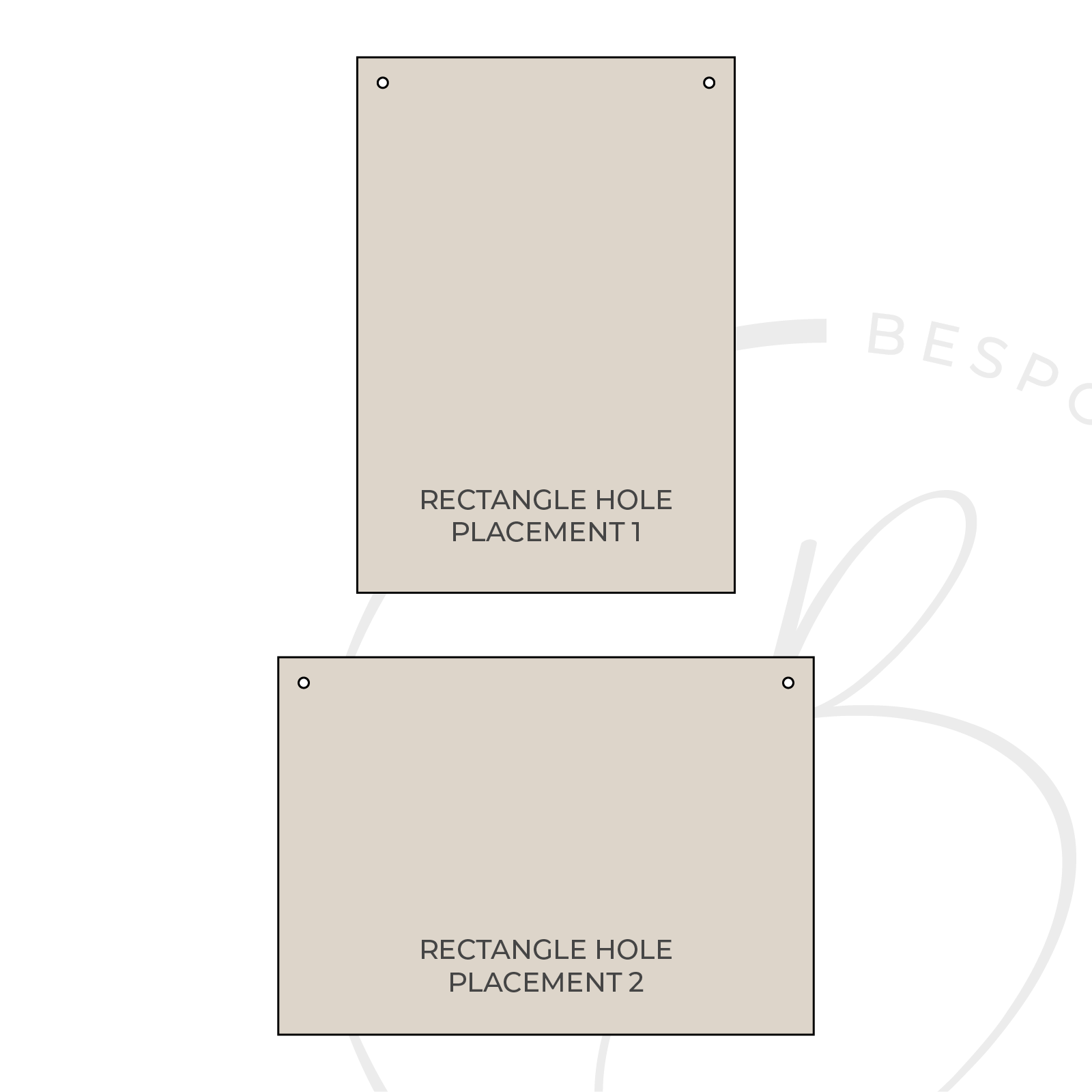 A1 Timber Rectangle